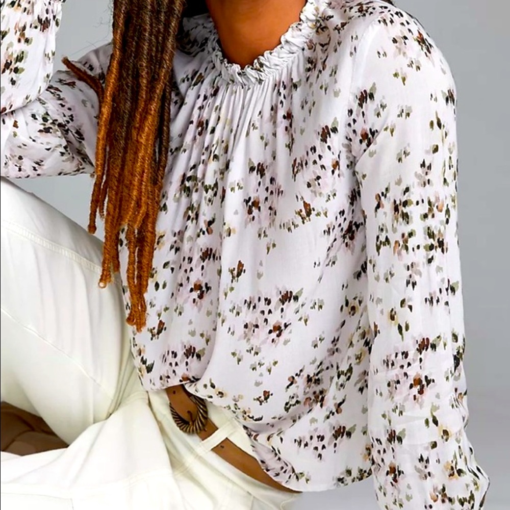 Anthropologie cloth & stone blouse